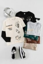Camiseta Superpuesta Calavera