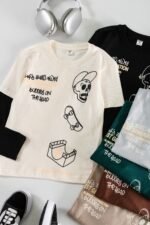 Camiseta Superpuesta Calavera - Imagen 2