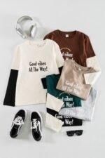 Camiseta Superpuesta Good Vibes