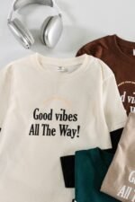 Camiseta Superpuesta Good Vibes - Imagen 3