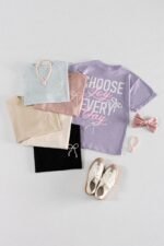 Remera Over Moño